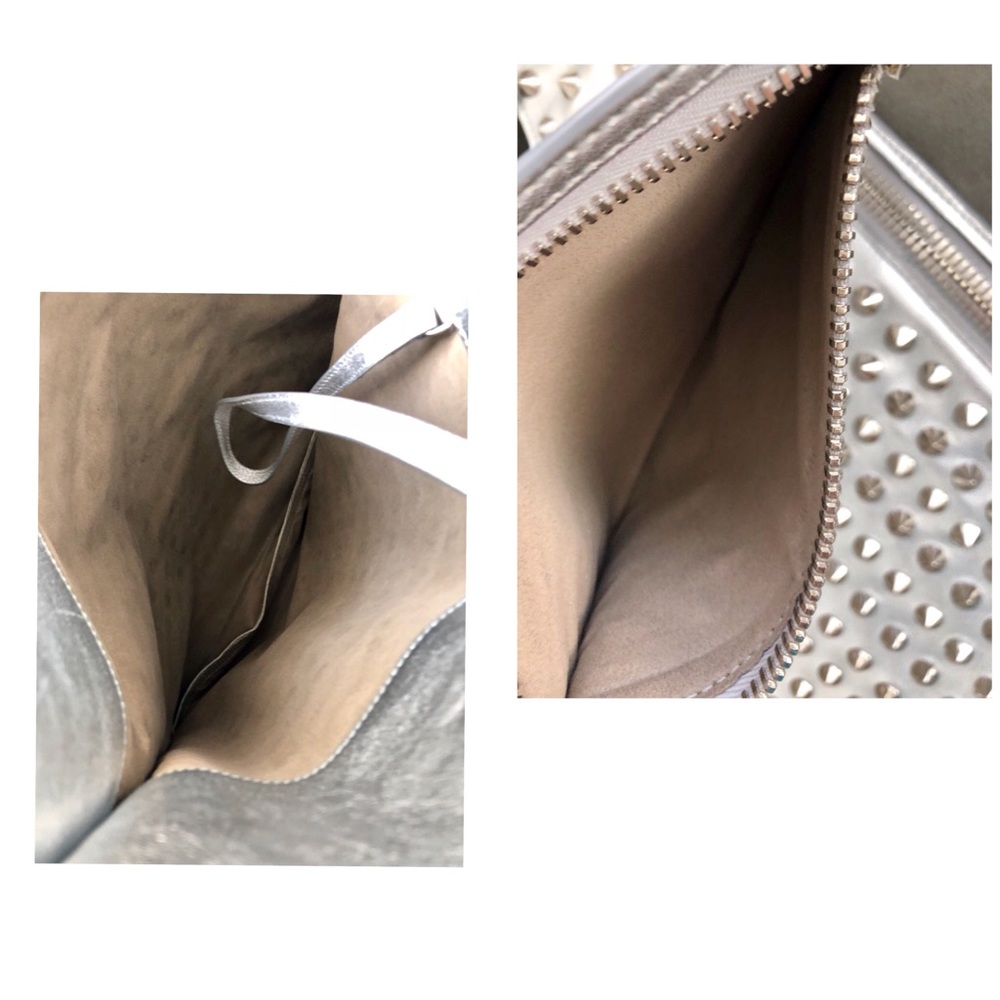 Tom Ford Alix Studded Metallic Shoulder Bag Clutch - Picture 6 of 8